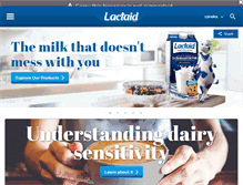 Tablet Screenshot of lactaid.com